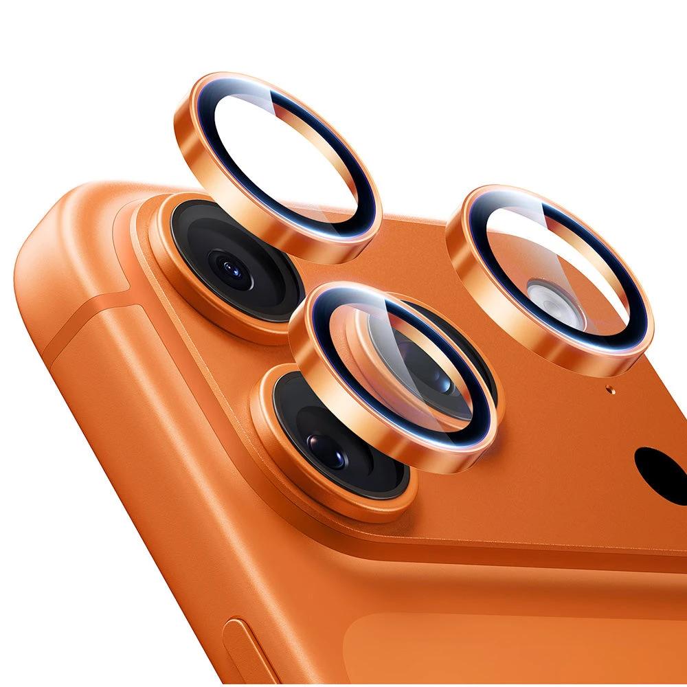 iPhone 17 Pro Max Armorite Camera Lens Protector Orange