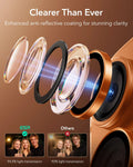 iPhone 17 Pro Max Armorite Camera Lens Protector Orange Clearner Than Ever