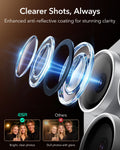 ESR iPhone 17 Pro Max Corning Glass Camera Lens Protector Silver Clearer Shots, Always