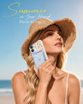ESR Withe Shell iPhone 17 Magsafe Case with Stand pair Slim MagSafe  Summer in Your Hand Bloom All DayWallet