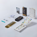 ESR Withe Shell iPhone 17 Pro Magsafe Case with Stand pair  Corning Glass Screen Protector