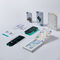 ESR Blue Floral iPone 17 Pro Max Magsafe Case pair Armorite Tempered Glass Screen Protector