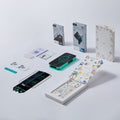 ESR Withe Shell iPhone 17 Magsafe Case pair  Armorite Tempered Glass Screen Protector
