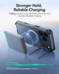 ESR iPhone 17 Pro Max Cyber Tough Magsafe Case with Stand and Camera Control Gray Magsafe Charging