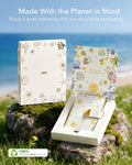 ESR Withe Shell iPhone 17 Magsafe Case with Aura Clutch MagSafe Wallet  Made With the Planet in Mind