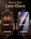 ESR iPhone 17 Pro Max Privacy Screen Protector with Corning Glass Clearer View,Glare Less