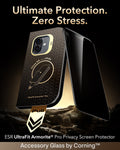 ESR iPhone 17 Privacy Screen Protector with Corning Glass Ultimate Protection.  Zero Stress.