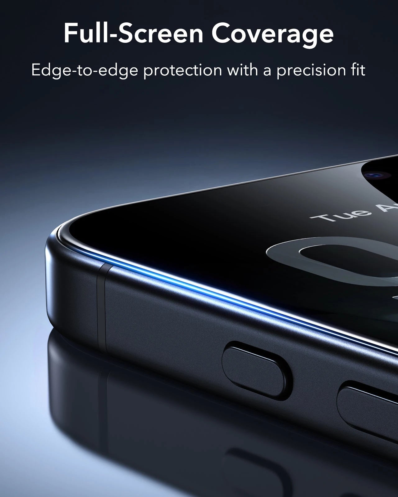 ESR iPhone 17 Screen Protector with Armorite Tempered Glass Full-Screen Coverage