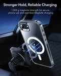  iPhone 17e Classic Hybrid Magsafe Case Clear Stronger Hold, Reliable Charging