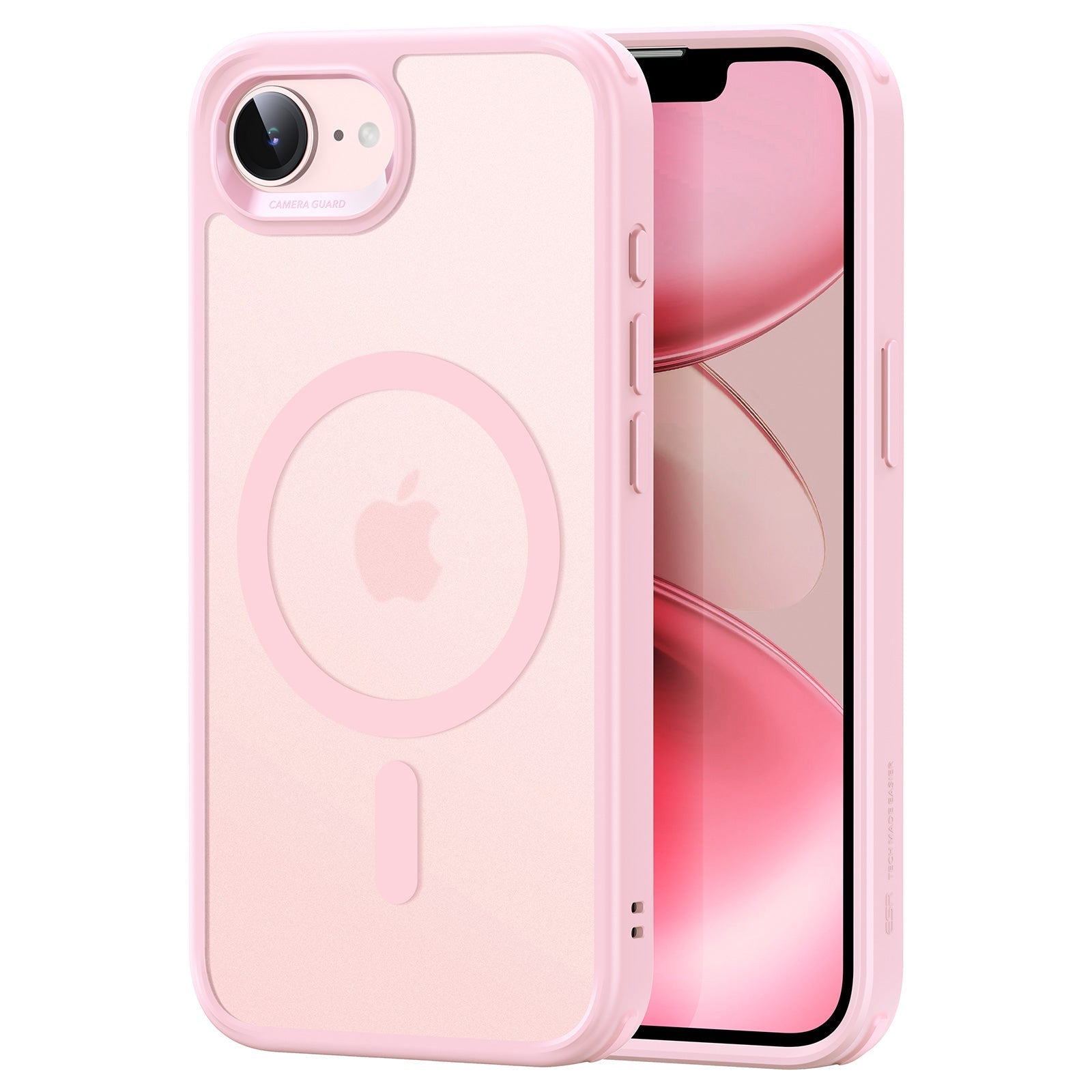 iPhone 17e Classic Hybrid Magsafe Case Frosrted Light Pink