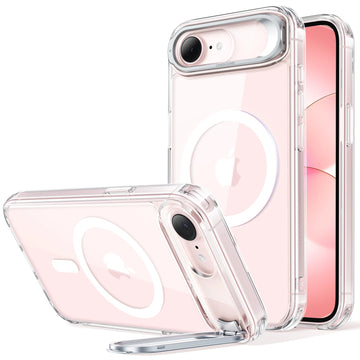 Best iPhone 17e Classic Hybrid Magsafe Case with Stand Clear