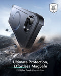 ESR iPhone 17e Cyber Tough Magsafe Case Black Ultimate Protection Effortless MagSafe