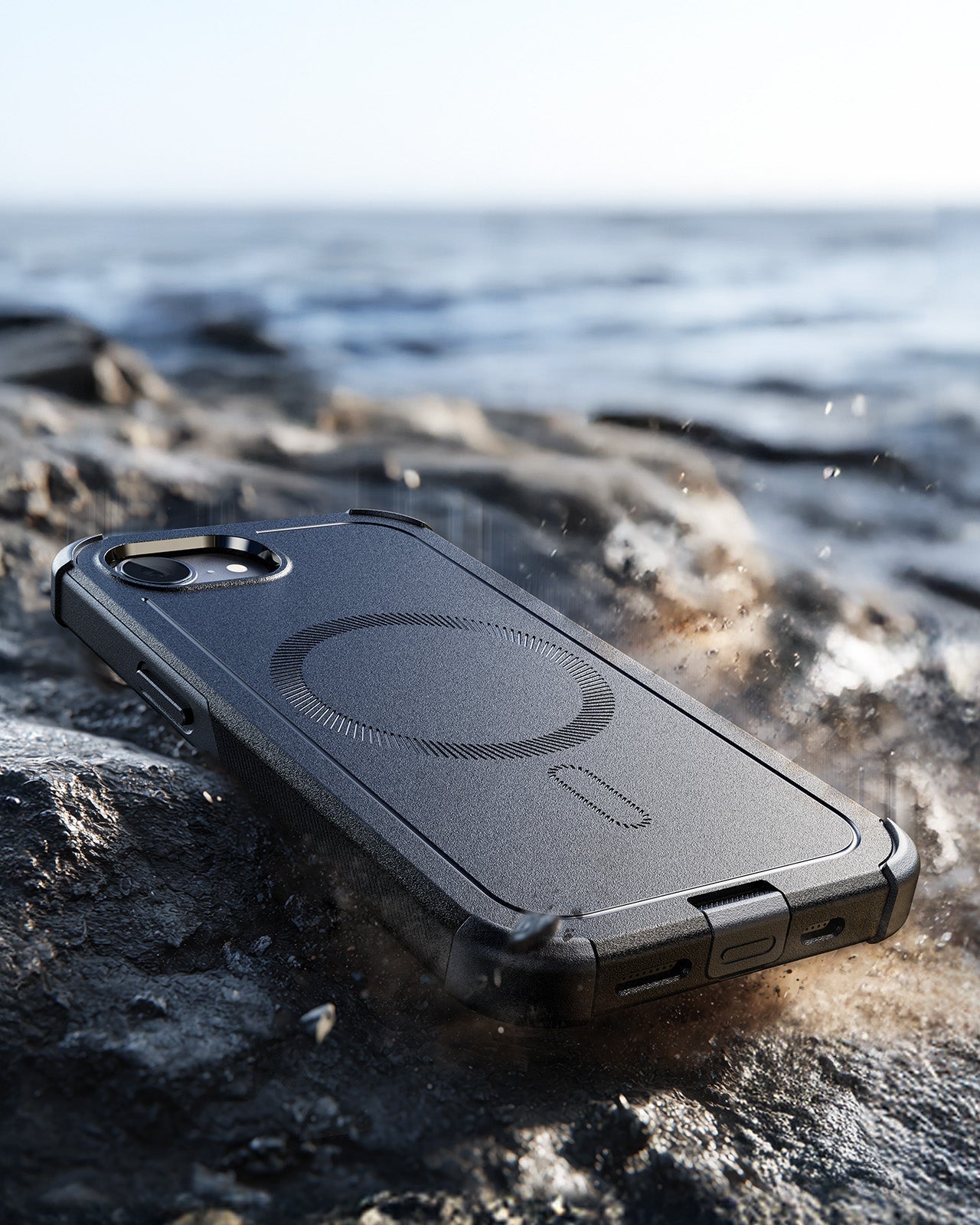 ESR iPhone 17e Cyber Tough Magsafe Case Black 