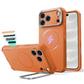 Orange iPhone 18 Pro Max Tough Phone Case Magsafe with Stand 