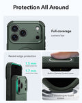 ESR Olive Green iPhone 18 Pro Case Tough Phone Case with Magsafe For Life's Greatest Hits