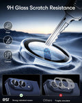 ESR Clear iPhone Duo Armorite Camera Lens Protector 9H Glass Scratch Resistance