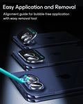 ESR Clear iPhone Duo Armorite Camera Lens Protector Easy Application and Removal