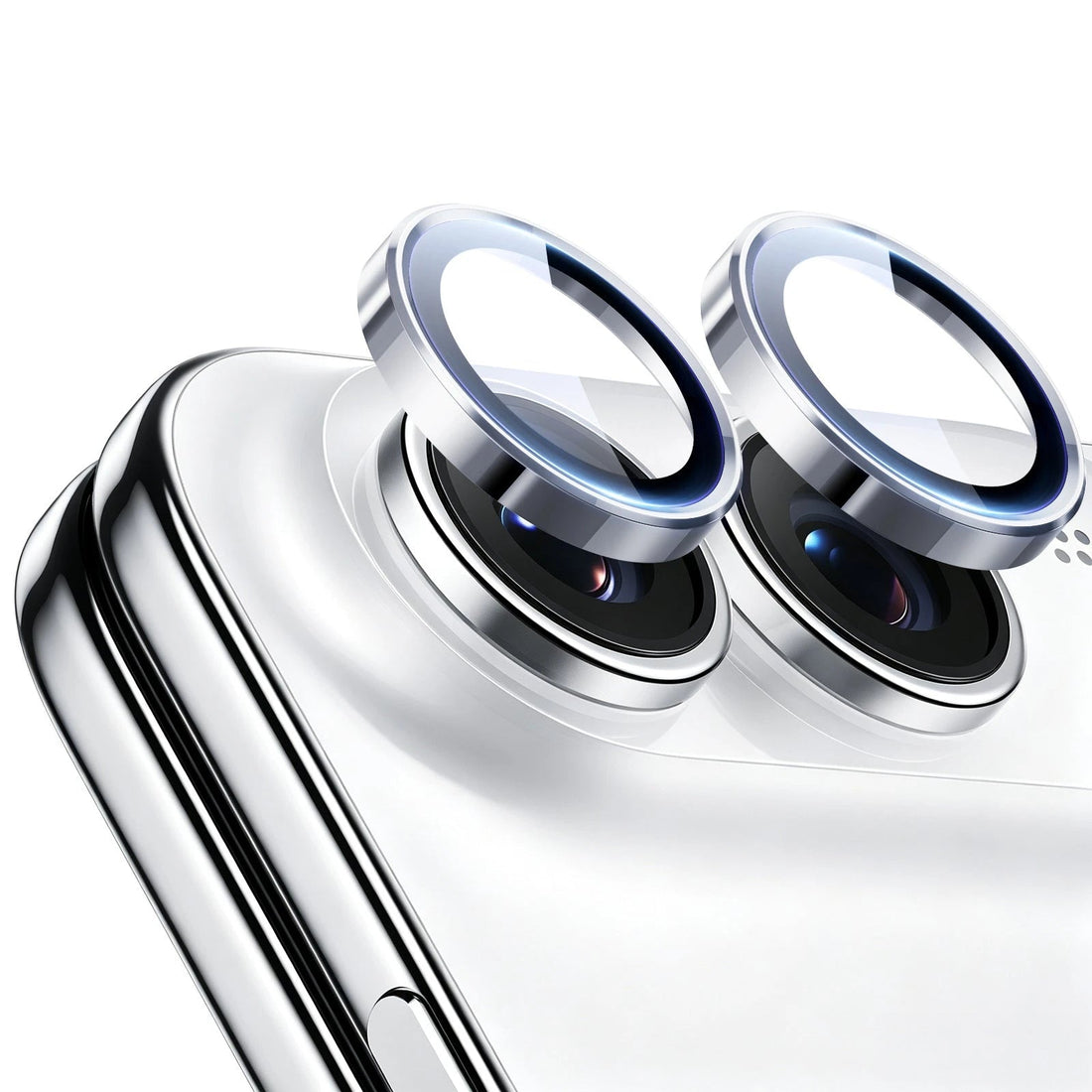 Silver iPhone Duo Armorite Camera Lens Protector