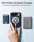 Frosted Blue  iPhone 18 Pro Max Magsafe Slim Phone Case with Stand Slim Profile, Full-Speed Charging