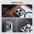 iPhone 13 Pro Max Classic Hybrid Case with Stash Stand (HaloLock) - Clear Black ESR ESR