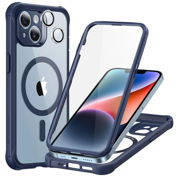 iPhone 14 Armor Tough Case (HaloLock) - Clear Blue ESR ESR