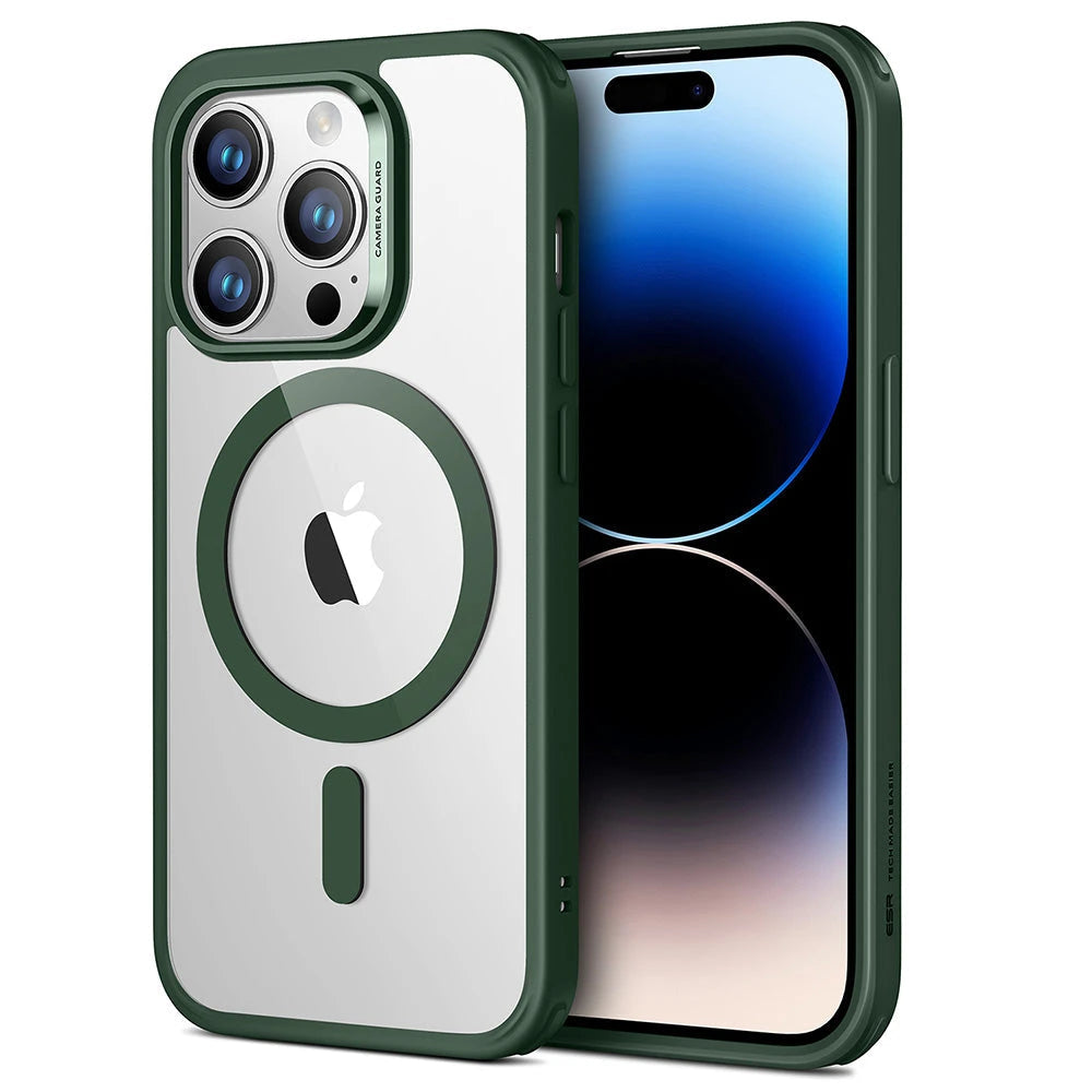 iPhone 14 Pro Max Classic Hybrid Case (HaloLock) - Clear Green ESR ESR
