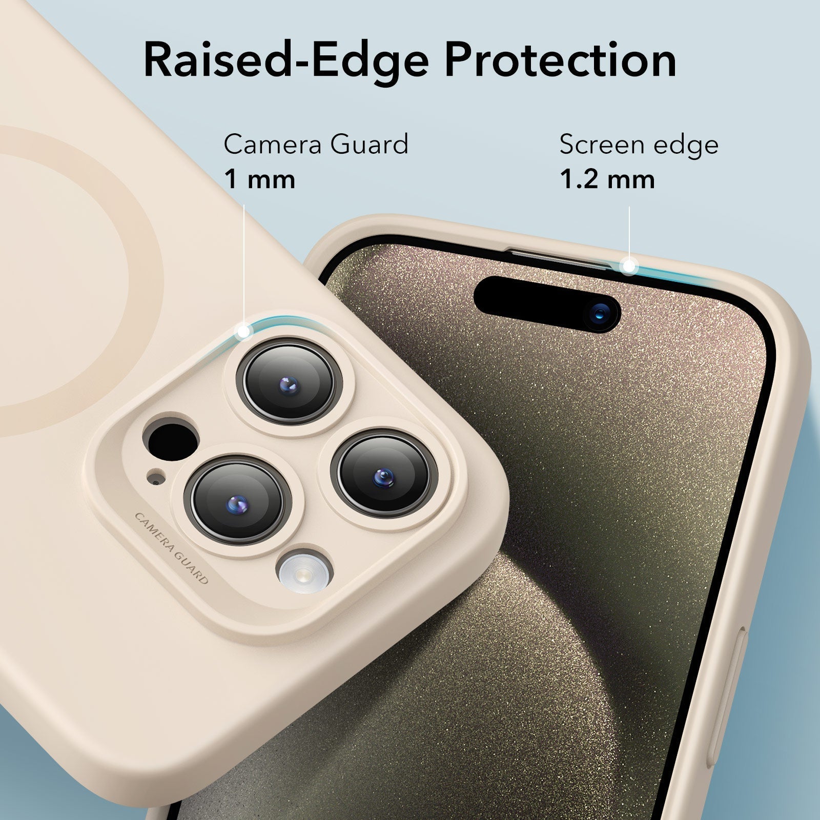 iPhone 15 Pro Max Cloud Soft Case (HaloLock) - Dark Blue ESR ESR