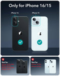 iPhone 16/15 UltraFit Armorite Privacy Screen Protector - 3 Pack ESR ESR