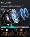 iPhone 16 Classic Hybrid Magnetic Case (Camera Control) & Screen Protection Bundle - Clear ESR ESR