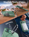 iPhone 16 Cyber Tough Magnetic Case (Camera Control, Stash Stand) - Light Green ESR ESR