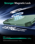 iPhone 16 Cyber Tough Magnetic Case (Camera Control, Stash Stand) - Light Green ESR ESR