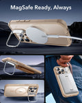 iPhone 16 Pro Armor Tough Magnetic Case (Camera Control, Stash Stand) - Desert Titanium ESR ESR