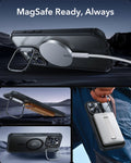 iPhone 16 Pro Max Armor Tough Magnetic Case (Camera Control, Stash Stand) - Frosted Black ESR ESR