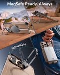 iPhone 16 Pro Max Cyber Tough Magnetic Case (Camera Control, Stash Stand) - Desert Titanium ESR ESR