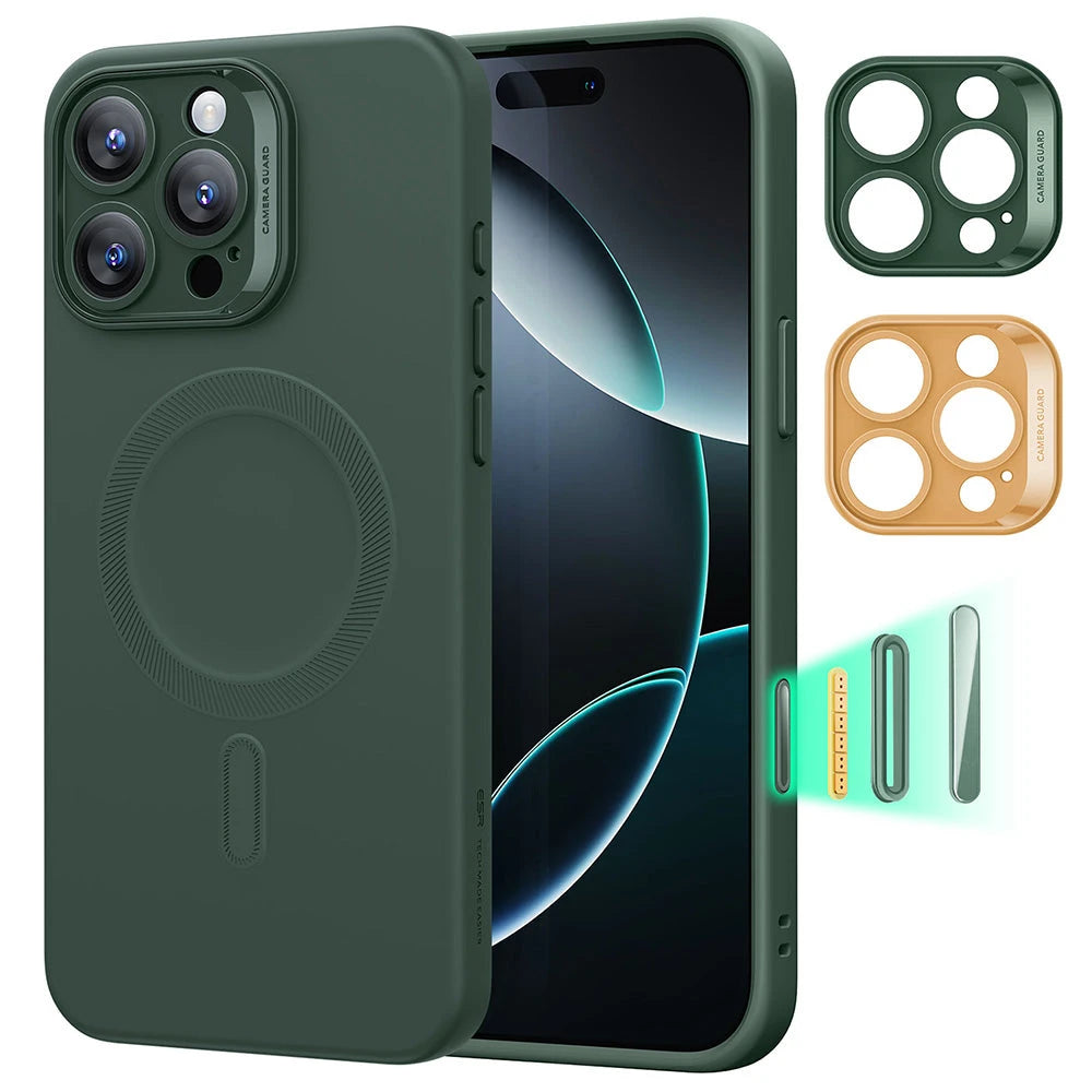 iPhone 16 Pro Max Cloud Soft Magnetic Case (Camera Control) - Green ESR ESR