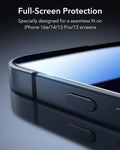 iPhone 16e HaloLock Classic Hybrid Case Privacy Protection Bundle - Frosted Black ESR ESR