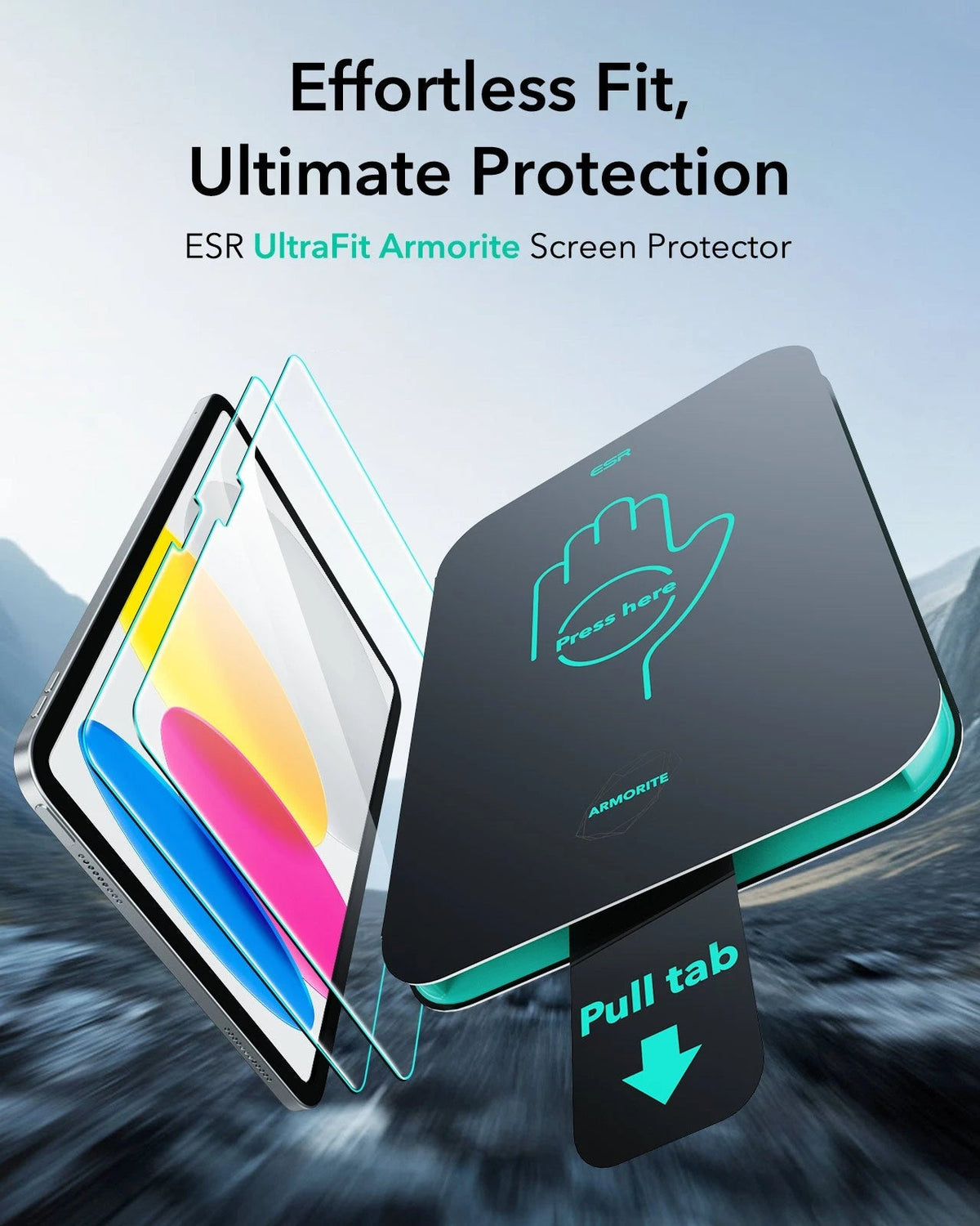 iPad 11" (A16, 2025) UltraFit Armorite Screen Protector - 2 Pack ESR ESR