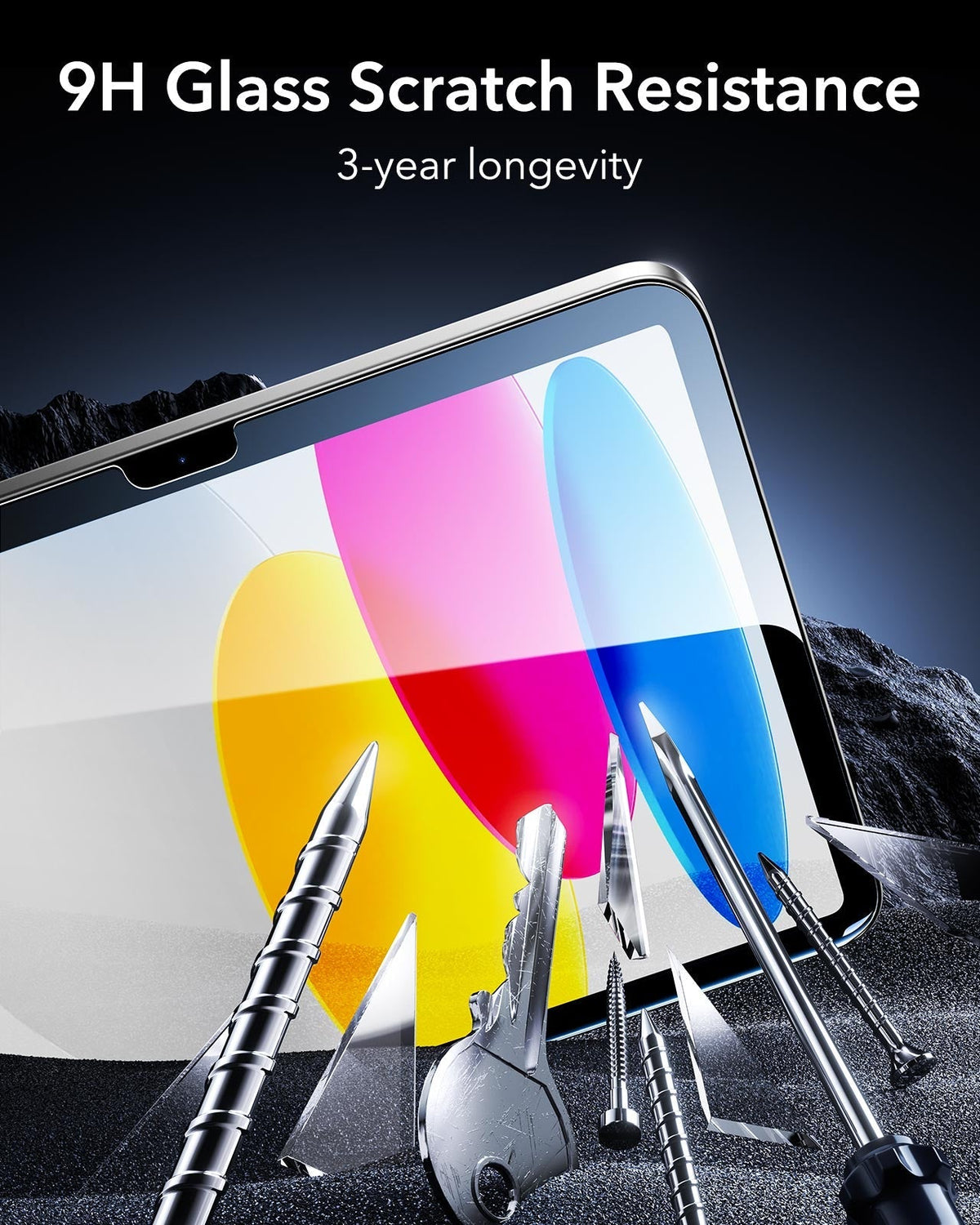 iPad 11" (A16, 2025) UltraFit Armorite Screen Protector - 2 Pack ESR ESR