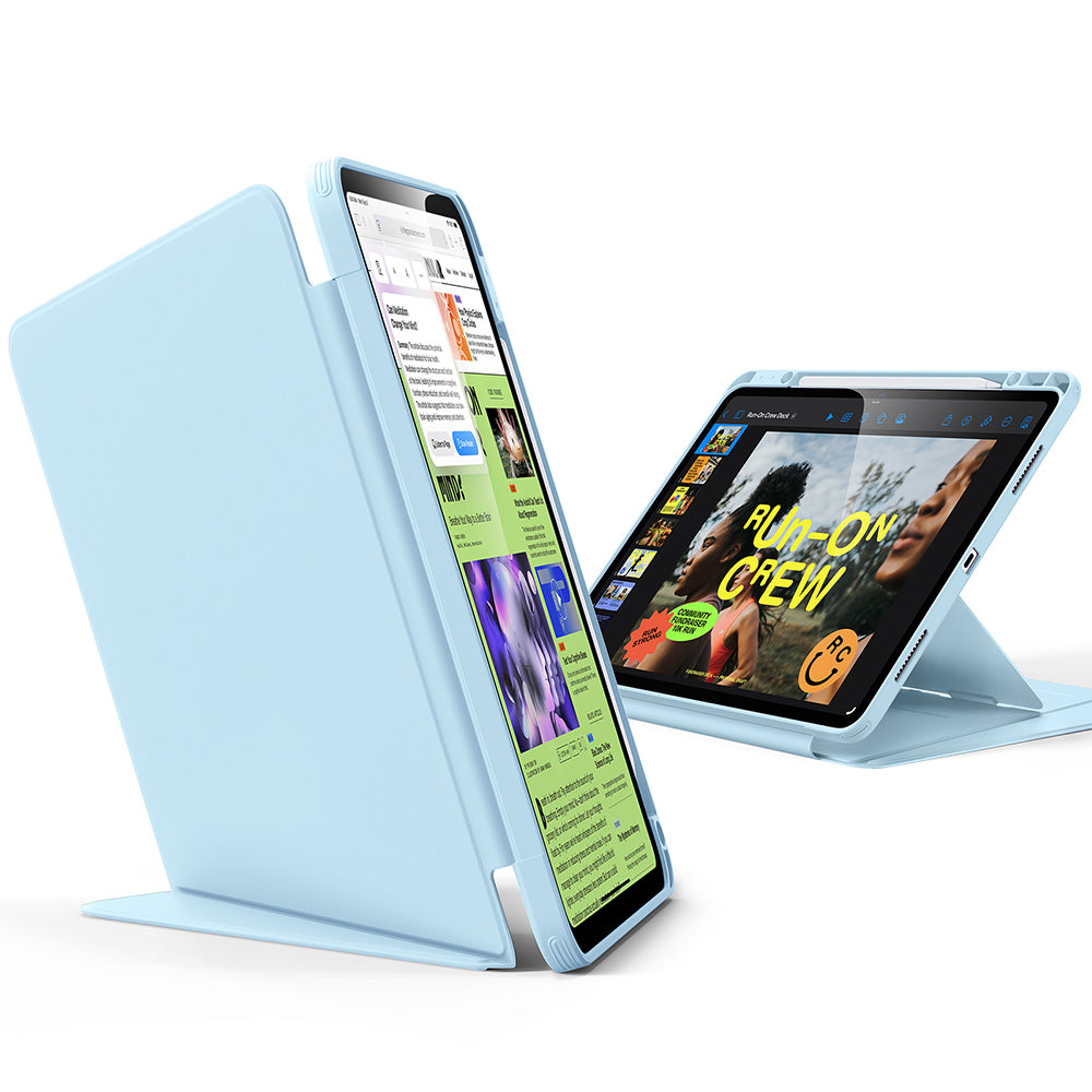 iPad Air 13" (2025) Flip Magnetic Case with Pencil Holder - Sky Blue ESR