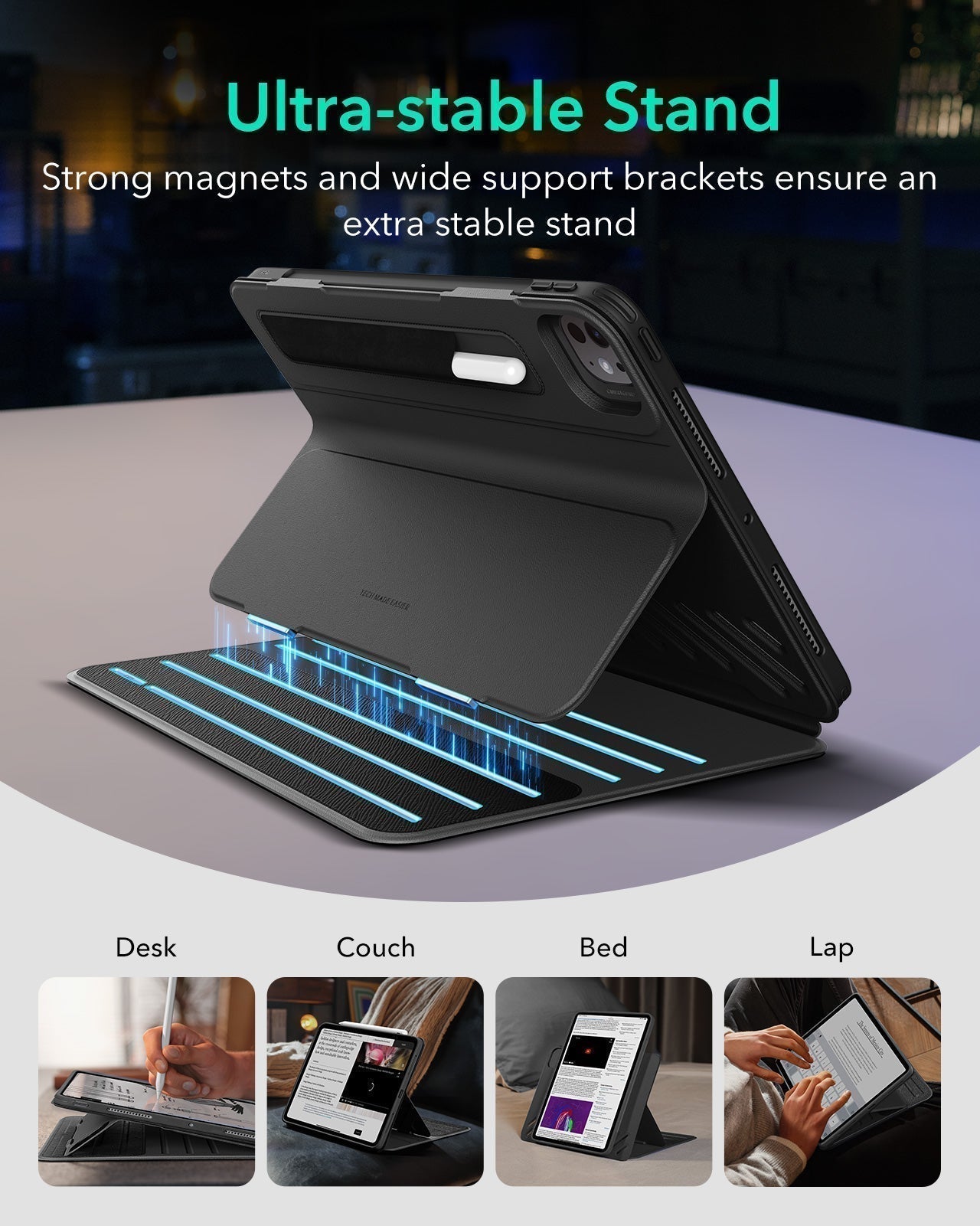 iPad Pro 11ʺ (2024) Shift Magnetic Case - Pink ESR ESR
